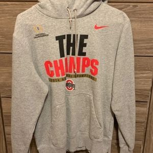 NWOT Nike Ohio State Buckeyes 2014 Champs Hoodie